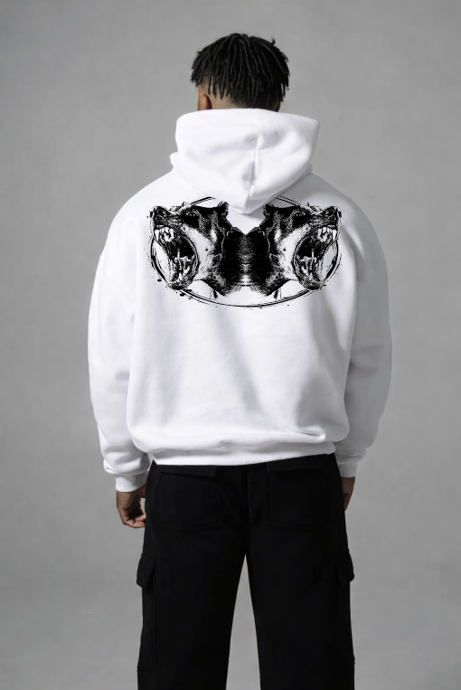 White Dobers Hoodie