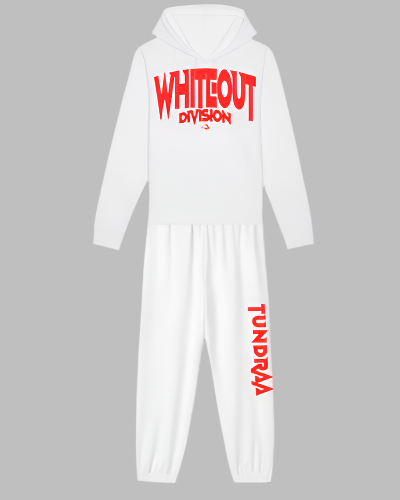 (BUNDLE) Whiteout Division Chromatic Red Track Suit