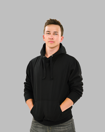 206 Relaxed Essential Simplistic Hoodie